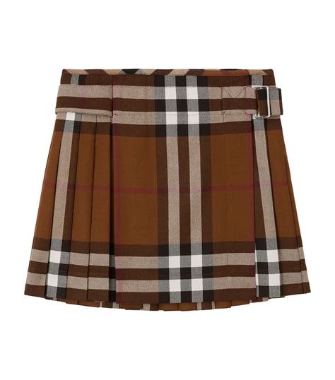 burberry pleated skirts|burberry pleated skirt harrods.